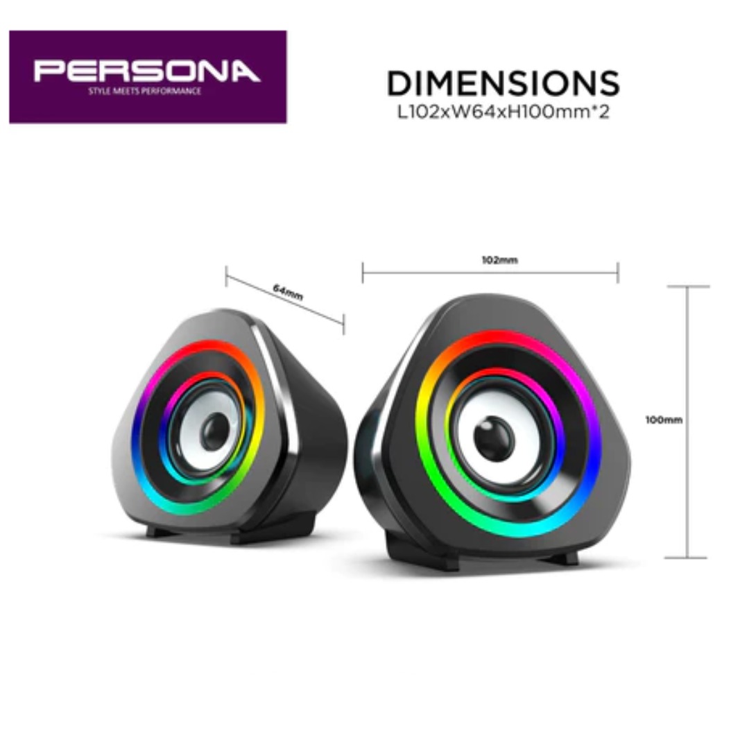 Persona SM-119 Black Bluetooth Speaker, Audio, Soundbars, Speakers ...