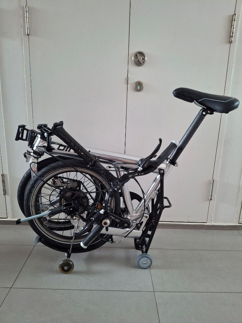 Polished silver Birdy New Classic. Comes w Custom modified Birdy ...
