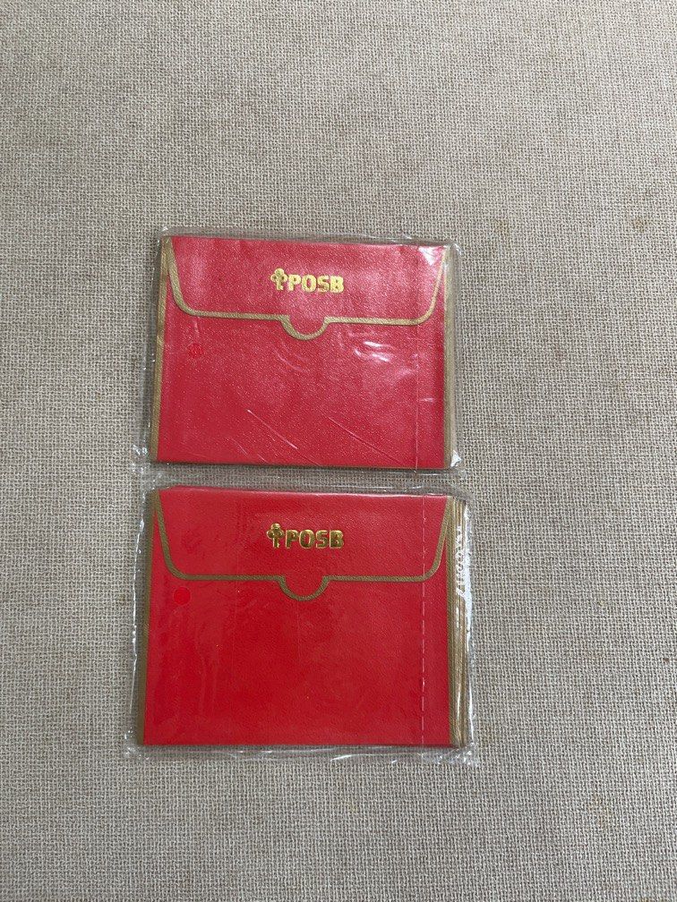 POSB Red Packets (All 2 packs), Hobbies & Toys, Stationery & Craft ...