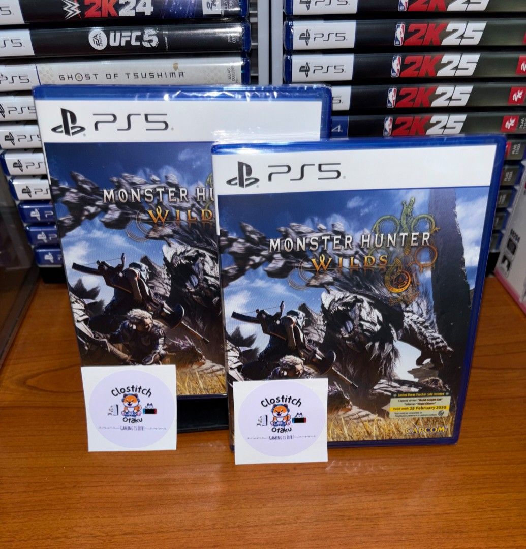 PS5 Monster Hunter Wilds (Category: PlayStation) located in Quezon City. Submitted by clostitchotaku100 (Listing ID 1355147479, Image 1). Description: ☑️Brand New ☑️Sealed ☑️ 100% Original ☑️Payment Methods: COD(2k max), Gcash, BPI ☑️Shipping via lala move. Buyer's Expense ☑️ Location: Wilsonville Subdivision Project 6, Culiat Quezon City ☑️ Fb Marketplace: Clostitch Otaku.