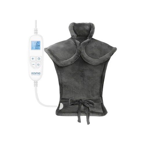 Renpho Heating Pad/shawl (Category: Massage Devices) located in Rizal. Submitted by matchapeppernacho (Listing ID 1355616838, Image 1). Description: Used once and stored. .