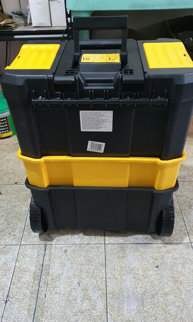 STANLEY 3 in 1 Mobile Tool Box with wheels 80 151 model (Category: Construction Tools & Equipment) located in Manila. Submitted by rikkfitt (Listing ID 1355510449, Image 3). Description: stanley original 3 in 1 mobile tool box with wheels 80 151 model pick up or lalamove 4,995 SRP slightly negotiable.