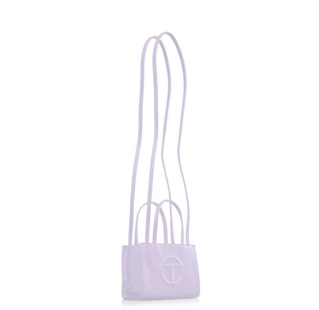 Telfar Small Shopping Bag in Lavender (Category: Luxury Bags & Wallets) located in Quezon City. Submitted by mesvetements (Listing ID 1355570083, Image 2). Description: Barely used DM for actual photos 💌.