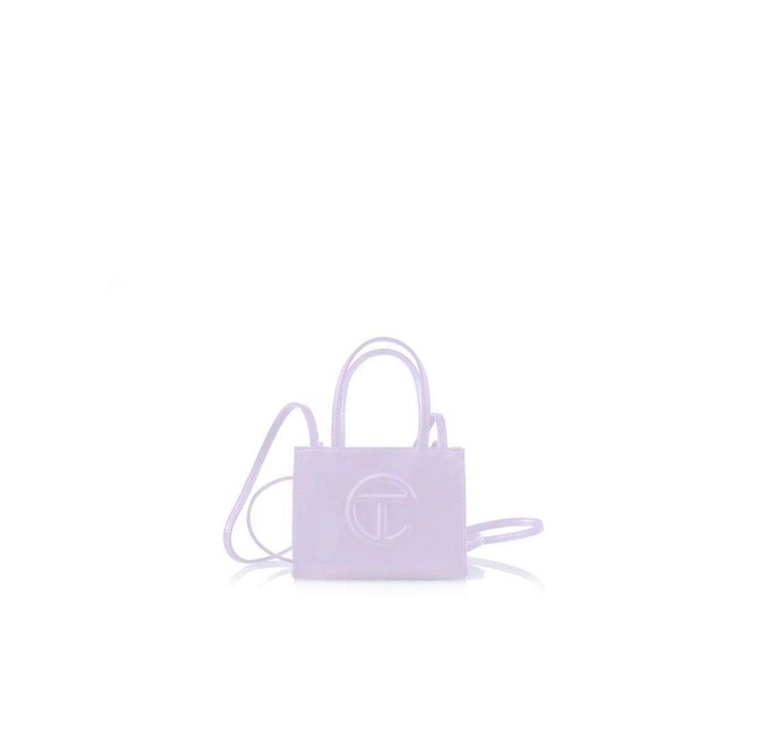 Telfar Small Shopping Bag in Lavender (Category: Luxury Bags & Wallets) located in Quezon City. Submitted by mesvetements (Listing ID 1355570083, Image 1). Description: Barely used DM for actual photos 💌.