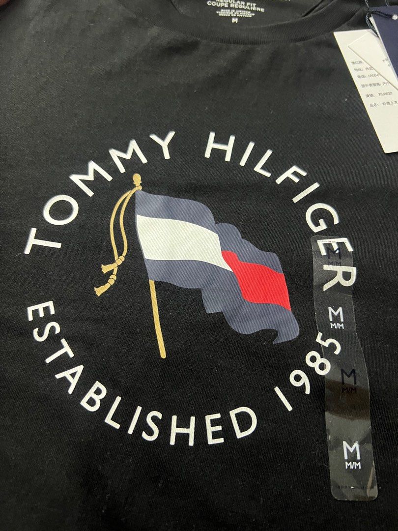 Brand new Tommy hilfiger regular fit T-shirt (Category: Tshirts & Polo Shirts ) located in Quezon City. Submitted by pjocs (Listing ID 1355544607, Image 3). Description: Brand new Tommy hilfiger black graphic shirt complete with tag SRP: 3,950 selling for 2k.