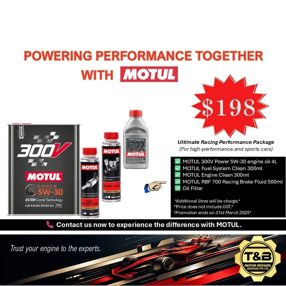 Ultimate Racing Performance Package (For high-performance and sports ...