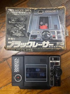 Vintage 1978 Tomy Digital Derby Auto Raceway Handheld Game For Parts Or Repair - Game & Watch AS IS
