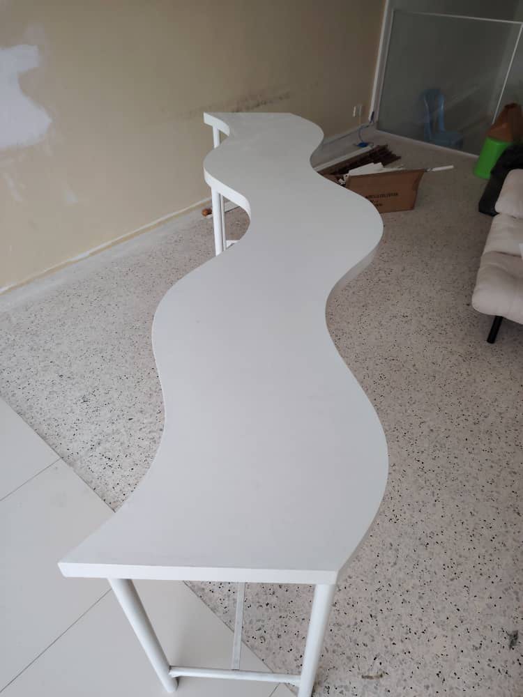 WAVY Custom Display Table, Furniture & Home Living, Furniture, Tables ...