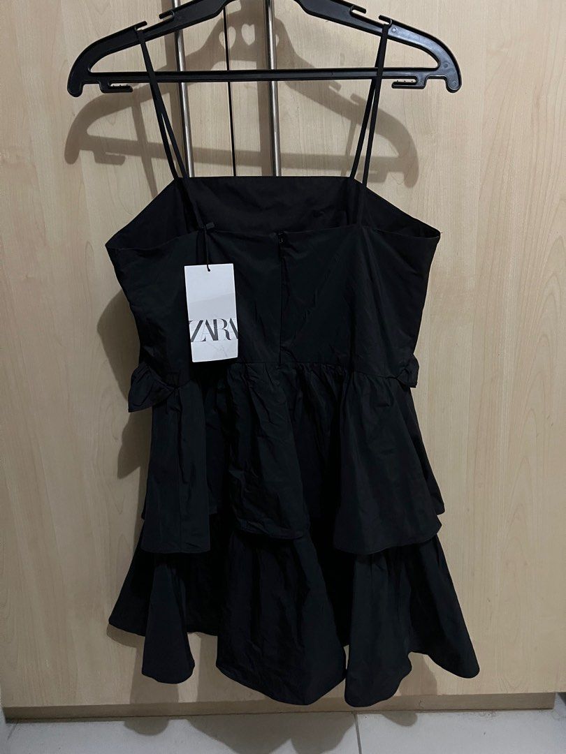 Zara Tiered Ruffle Dress BNWT (Category: Dresses) located in Pasay City. Submitted by ___fml (Listing ID 1355592475, Image 2). Description: - brand new with tags - got this for 2k+ - mode of delivery: meetup dlsu area/Lalamove/GrabExpress - shipping fee should be shouldered by the buyer - mode of payment: GCash .