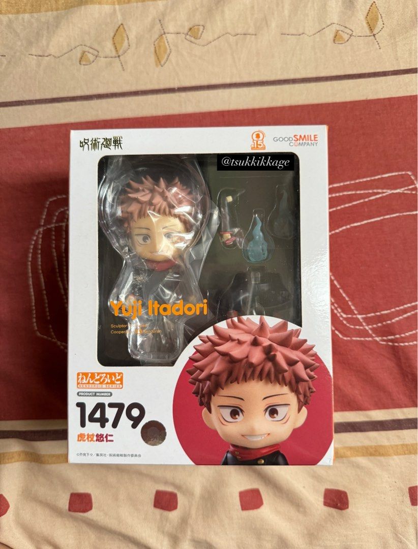 1479 Yuji Itadori Nendoroid (Category: Designer & Blind Box Toys) located in Mandaluyong City. Submitted by vimasim (Listing ID 1350903771, Image 1). Description: wts lfb ph 1479 yuji itadori misb, can provide more pics php2,000 (negotiable) + sf rfs: need funds 😣.