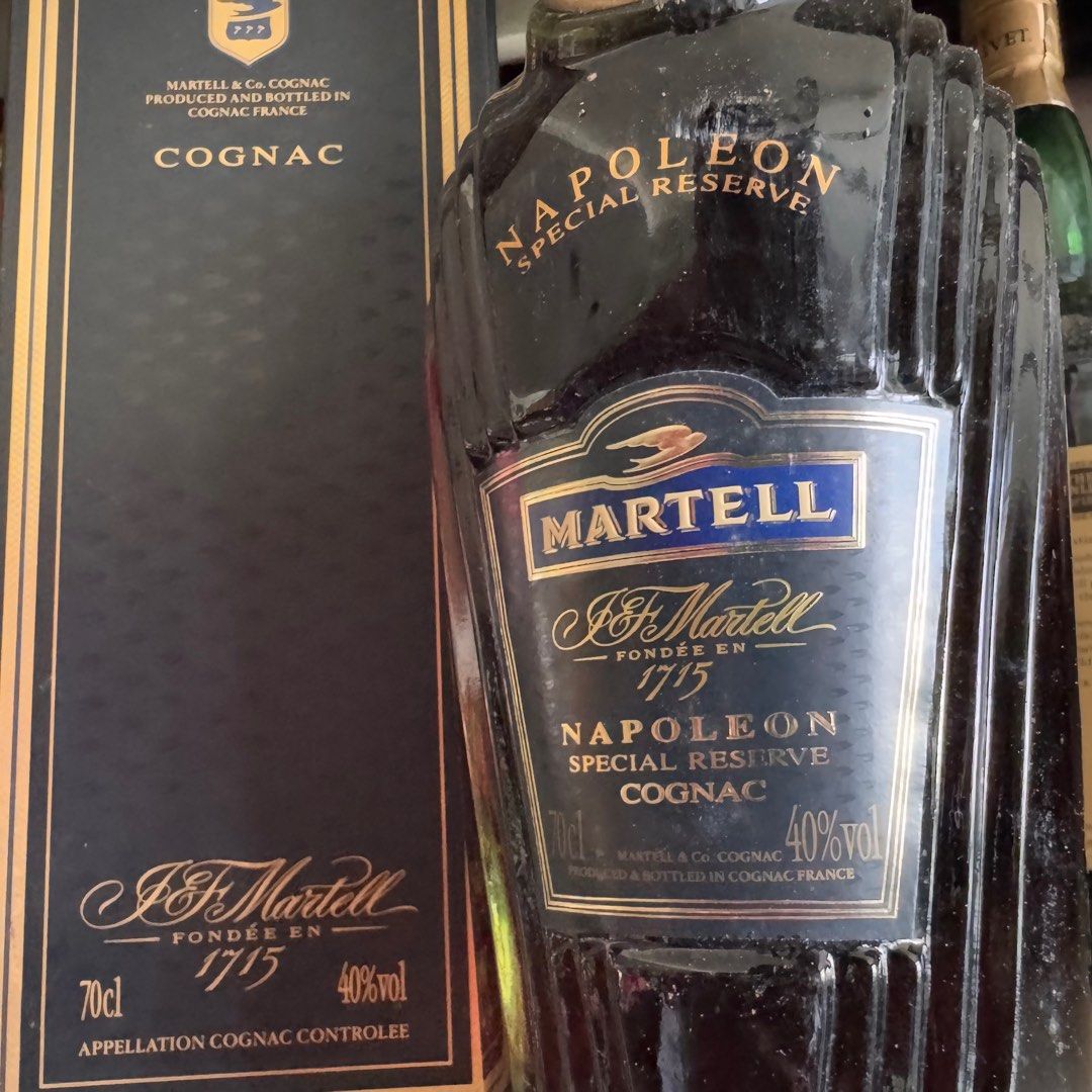 1980s Martell Napoleon Special Reserve XO Cognac – 700ml, Food