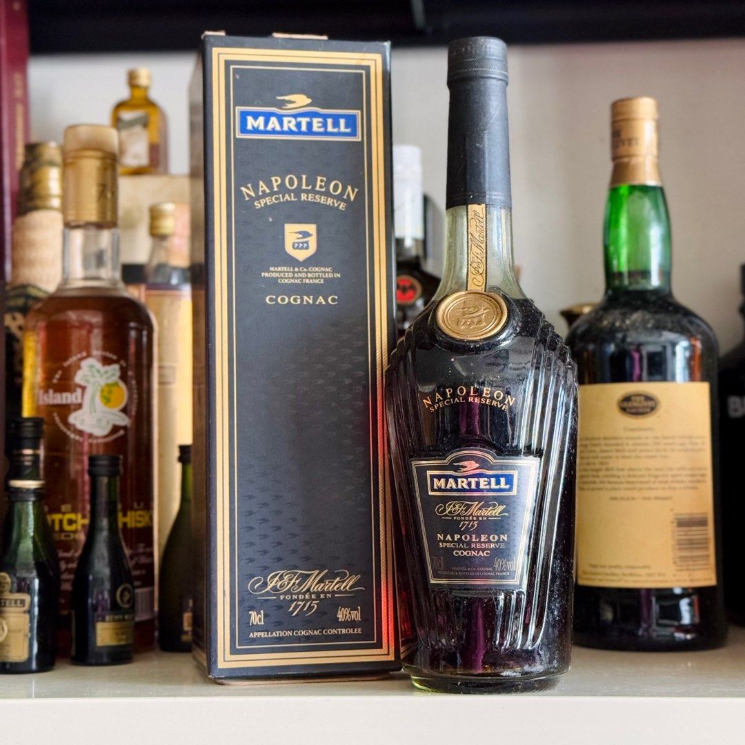 1980s Martell Napoleon Special Reserve XO Cognac – 700ml, Food
