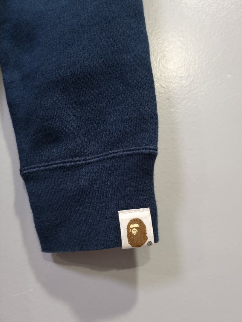 BAPE HOODIE DRESS (Category: Longsleeves) located in Baguio. Submitted by selectioncorner93 (Listing ID 1350956803, Image 3). Description: SMALL DIMES: (18.5W 35L).