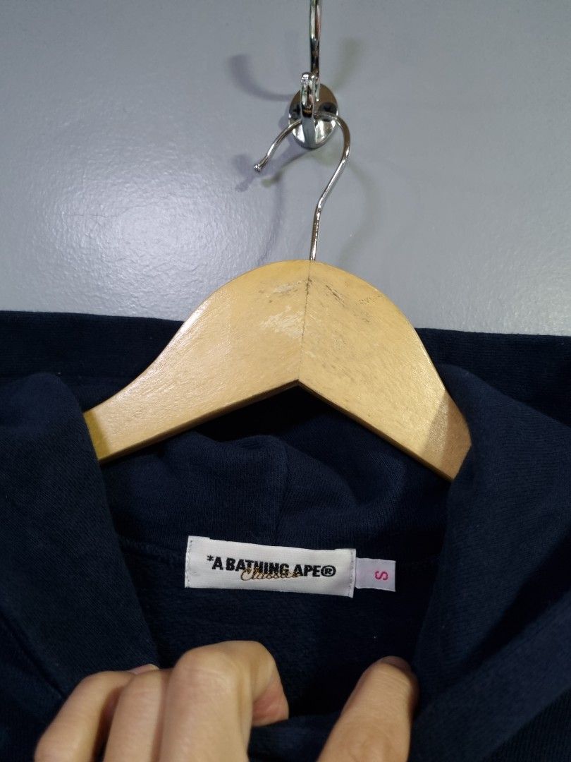 BAPE HOODIE DRESS (Category: Longsleeves) located in Baguio. Submitted by selectioncorner93 (Listing ID 1350956803, Image 2). Description: SMALL DIMES: (18.5W 35L).