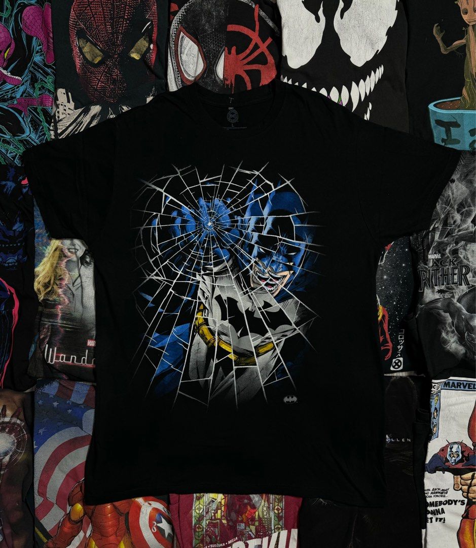 BATMAN SHATTERED GLASS (Category: Tshirts & Polo Shirts ) located in Manila. Submitted by simplify98 (Listing ID 1351040743, Image 1). Description: OFFICIAL DC COMICS TAG 22x28.5 NO ISSUE COLOR RATE: 10/10.