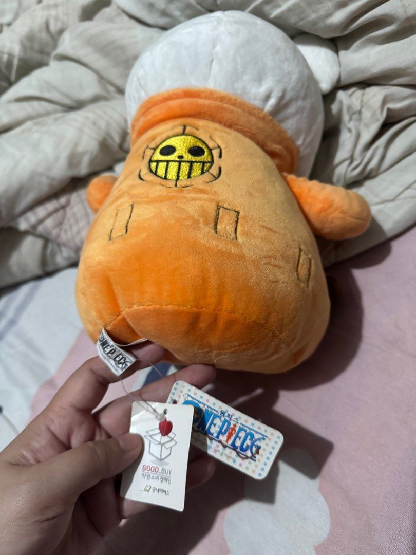 Bepo One Piece Plush Toy (Category: Plushies & Soft Toys) located in Mabalacat. Submitted by fangal_finds (Listing ID 1350930968, Image 2). Description: Bepo from One Piece Almost New with tag From Japan.