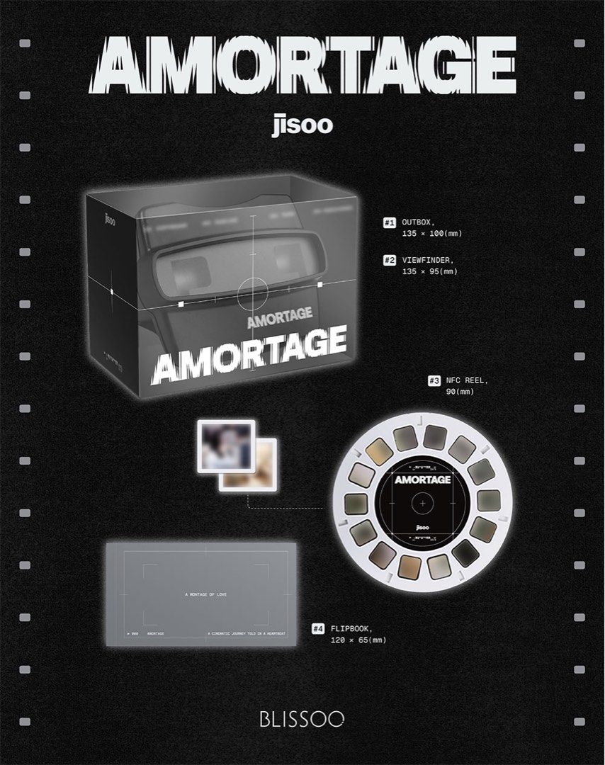 預購]Blackpink jisoo-Mini Album AMORTAGE(韓國2月中推出）, 興趣及遊戲, 收藏品及紀念品, 韓流-  Carousell