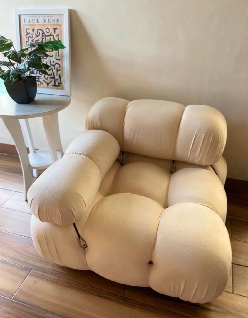 Boucle Cloud Sofa (Made to Order) (Category: Sofas) located in Quezon City. Submitted by hirahescar49770 (Listing ID 1350899503, Image 2). Description: Nestors All Around Upholstery is a legit manufacturer small company that offers repair, redesign, customize furnitures and can offer all around upholstery services. Legit check is a must!!! So heres our details since we prioritize our authenticity and transparency for our customers and soon to be 
