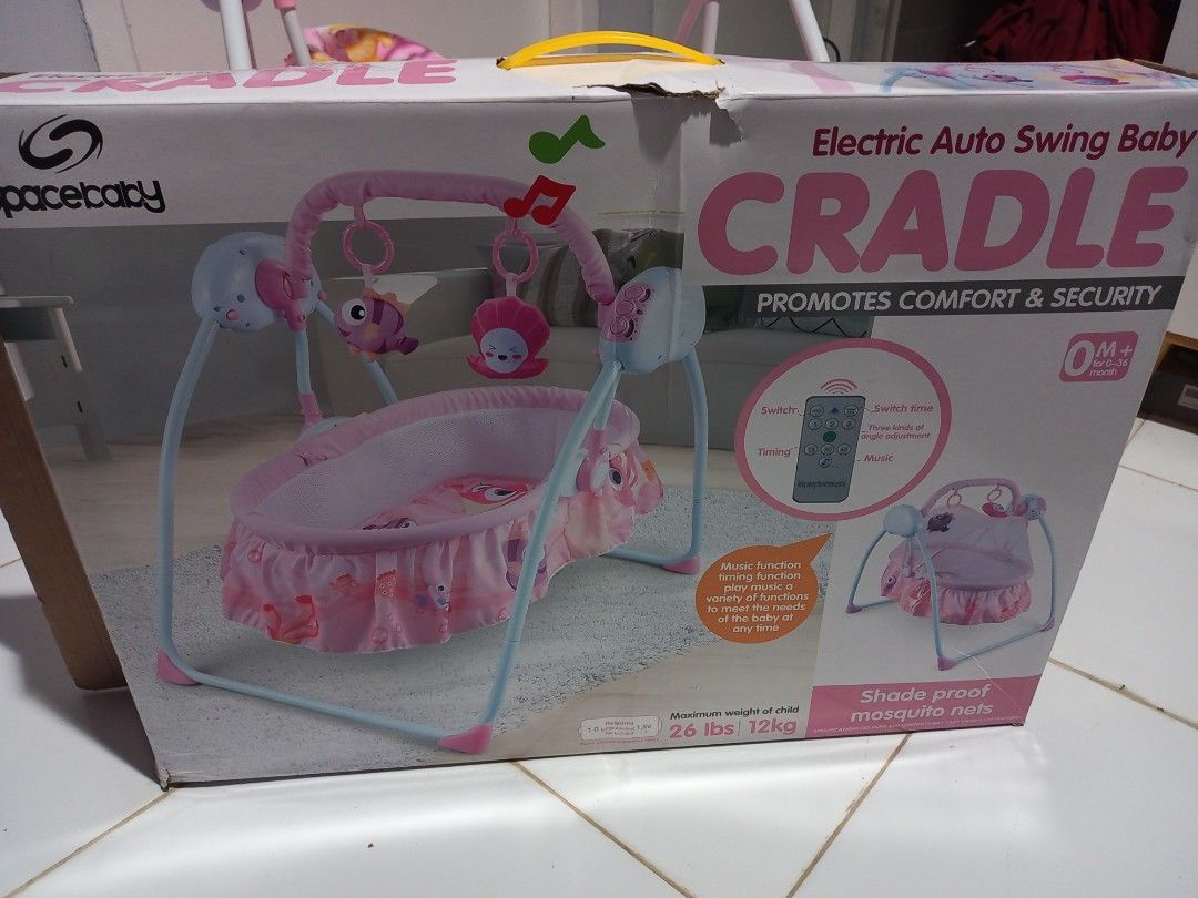 CRADLE SPACE BABY AUTO SWING, Bayi Anak, Kereta, Kursi Goyang