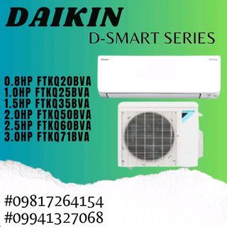 Daikin D-smart Series INVERTER SPLIT TYPE AIRCON