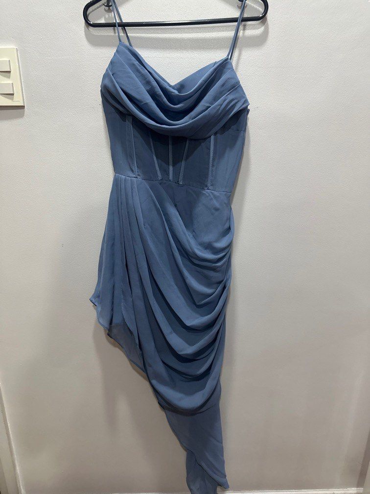Dusty blue dress (Category: Evening dresses & gowns) located in Pasay City. Submitted by mpreloved57 (Listing ID 1351001743, Image 2). Description: .