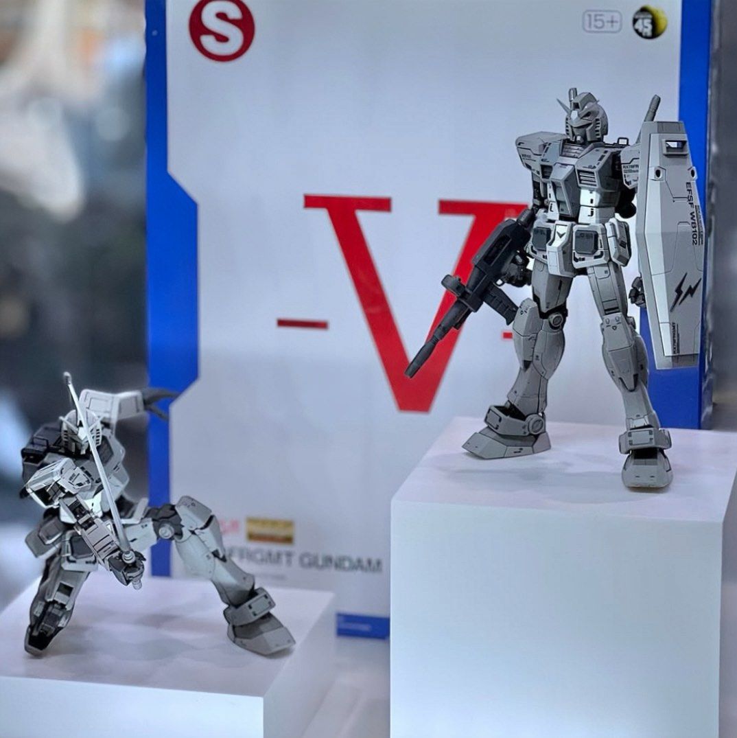 ブランド品 通販サイト MG 1/100 fragment GUNDAM RX78FRGMT 挟む ロボット