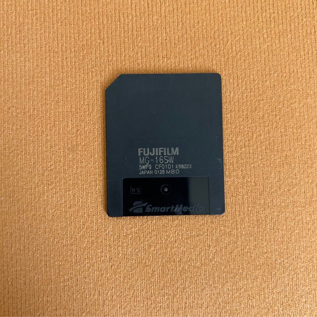 Fujifilm smartmedia card 16mb (Category: Memory & SD Cards) located in Manila. Submitted by pl4y_it_4g4in (Listing ID 1350962889, Image 2). Description: Used Good working condition Tested.