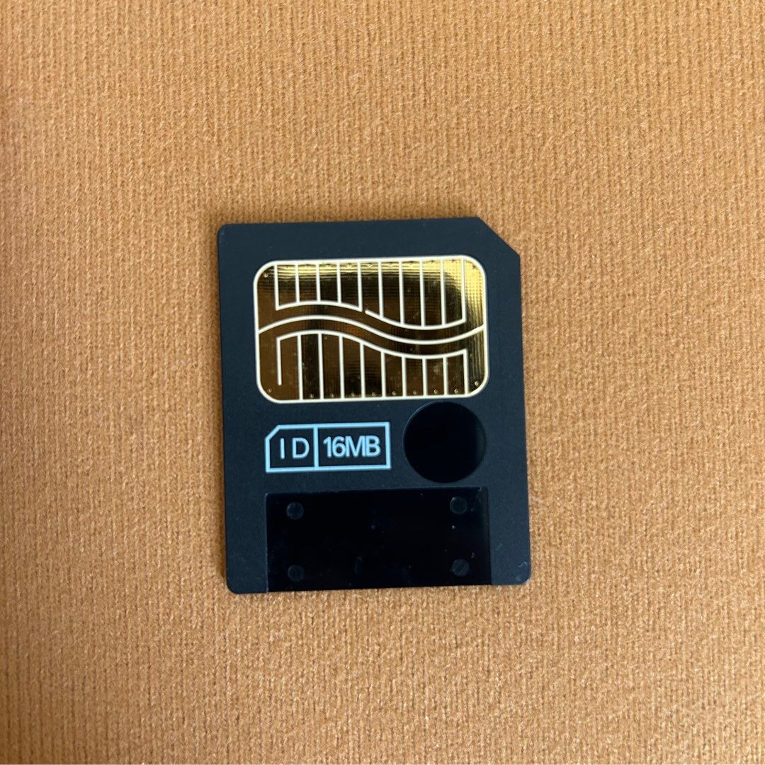 Fujifilm smartmedia card 16mb (Category: Memory & SD Cards) located in Manila. Submitted by pl4y_it_4g4in (Listing ID 1350962889, Image 1). Description: Used Good working condition Tested.