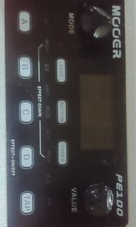 Guitar multi effects pedal