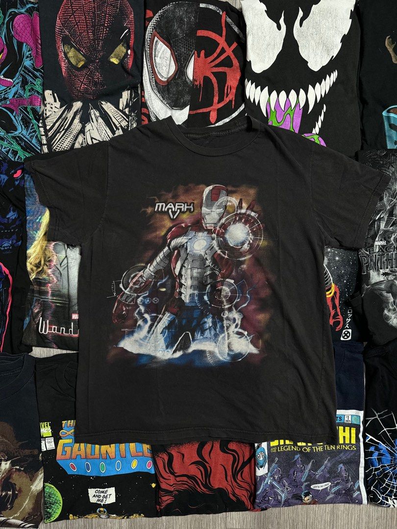 IRON MAN MARK V (Category: Tshirts & Polo Shirts ) located in Manila. Submitted by simplify98 (Listing ID 1351039936, Image 1). Description: IRON MAN MARK V IRON MAN OFFICIAL PRINTED TAG 21x26 NO ISSUE COLOR RATE: 8/10.