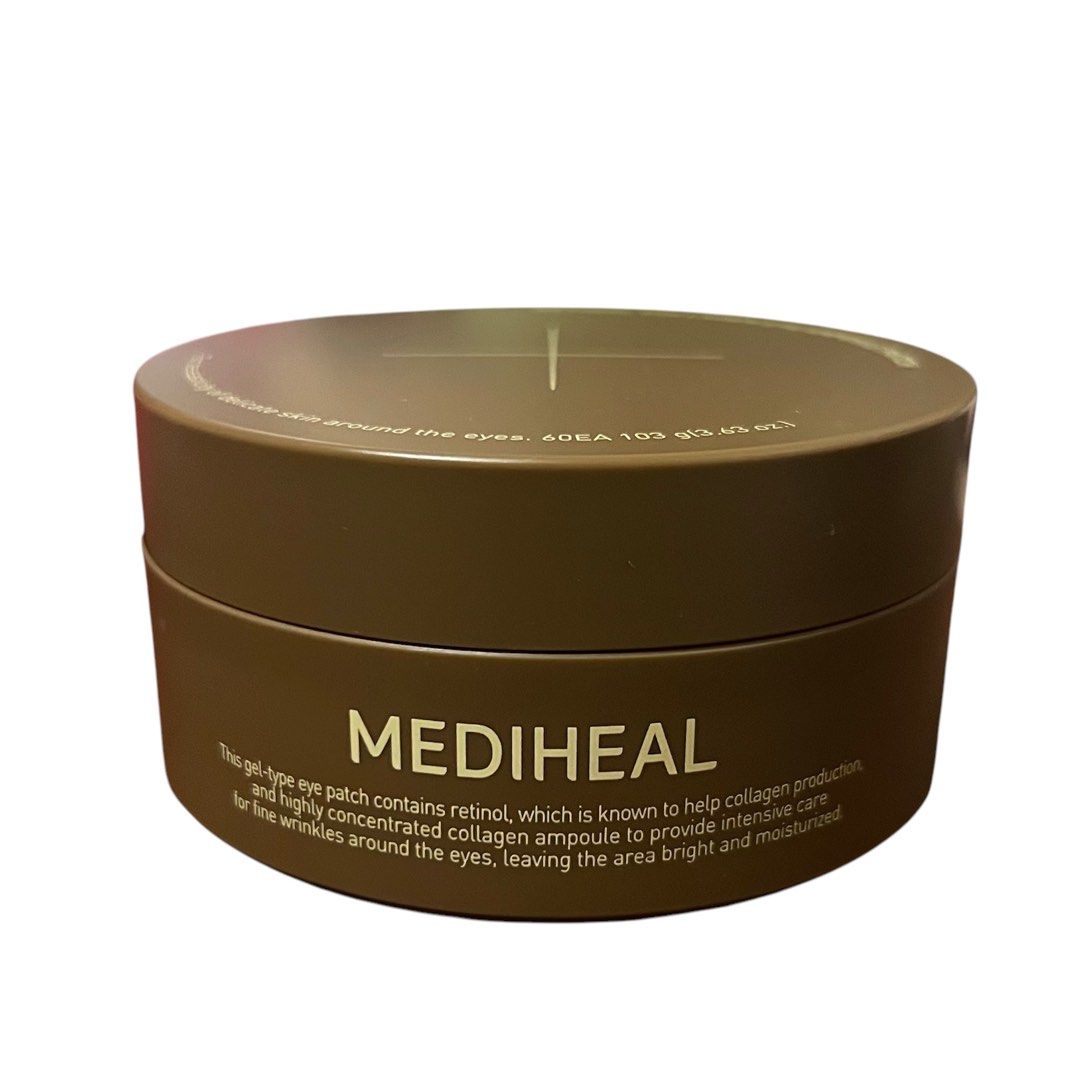 mediheal retinol eye ampoule patch (Category: Face Care) located in Mandaluyong City. Submitted by thegoodystore (Listing ID 1351052628, Image 1). Description: mediheal retinol eye ampoule patch 𓂋 ₱280 EXP DATE: 2026.12.11 ✦ est. 75-80% full; no box ✦ sanitized before & after use ✦ retails for ₱720 (sale price) ✦ rfs: decluttering ✦ message me for more pics or questions; can give discounts if sure buyer! ✦ mop: gcash, bdo, maya, gotyme ✦ mod: gg