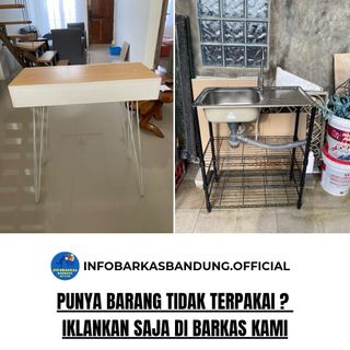 (Kategori: ) berada di . Dikirim oleh infobarkasbandung (ID iklan 1351033448, Gambar 1). Deskripsi: .