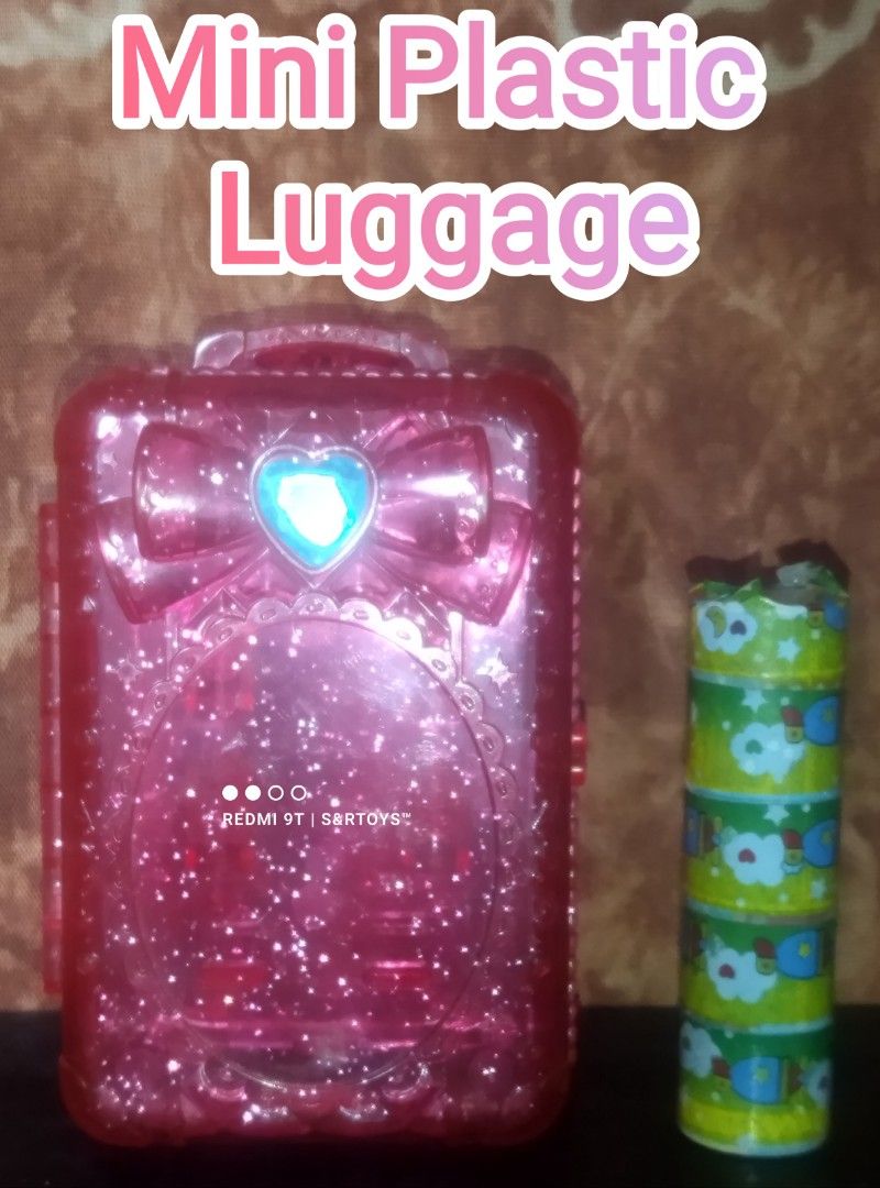 Mini Luggage (Category: Luggage) located in Manila. Submitted by sandrtoys (Listing ID 1350914066, Image 1). Description: Mini Plastic Luggage Php 120.