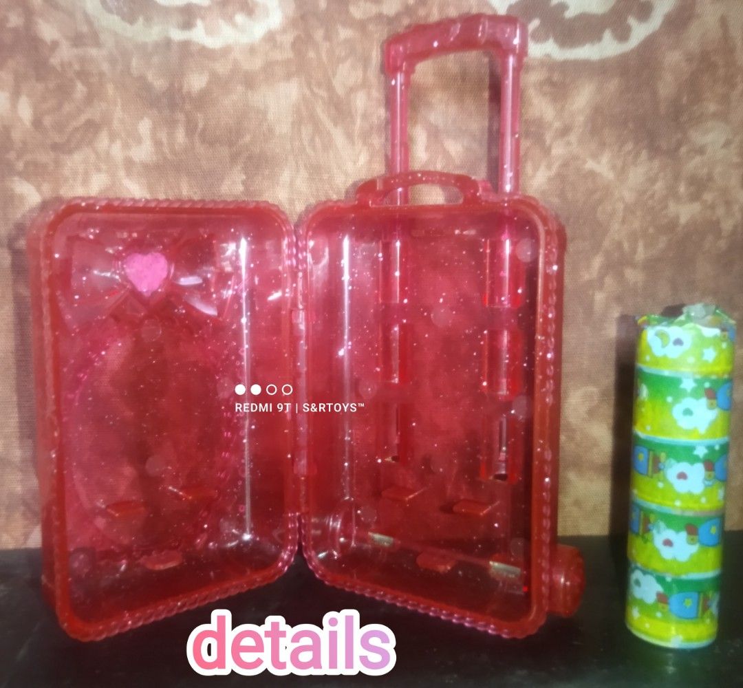Mini Luggage (Category: Luggage) located in Manila. Submitted by sandrtoys (Listing ID 1350914066, Image 2). Description: Mini Plastic Luggage Php 120.
