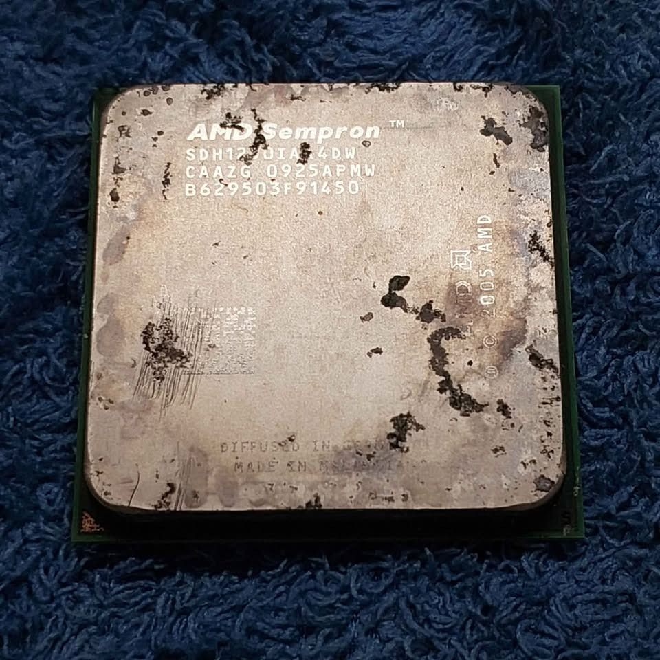 Old AMD processors TAKE ALL! (Category: Computer Parts) located in Mandaluyong City. Submitted by kuya.marks.retro.gadgets (Listing ID 1351019689, Image 3). Description: Selling my old AMD processors TAKE ALL! *check pics for exact model and pin conditions Mandaluyong area near JRU.