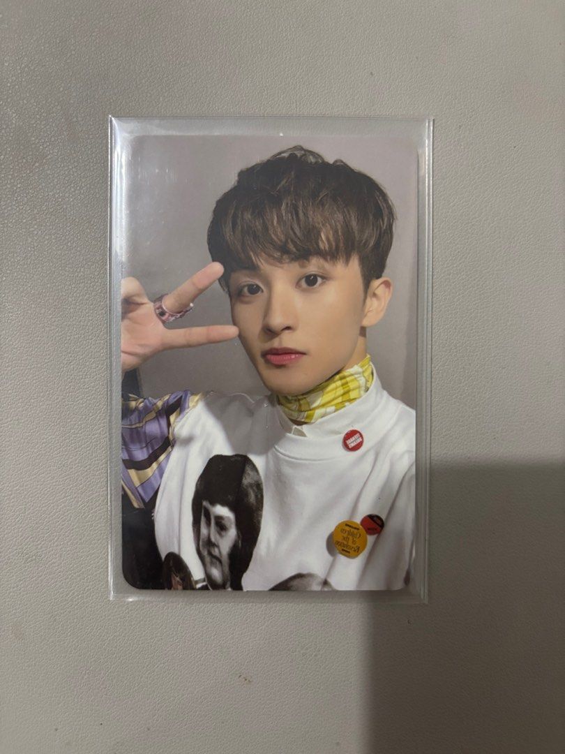 [ON HAND] NCT MARK STICKER PHOTOCARD (Category: K-Wave Merchandise) located in Las Pinas. Submitted by milkiberrie (Listing ID 1350988008, Image 1). Description: • good condition •can send more pictures if SURE BUYER •rfs: need funds • payment via gcash or bpi only •shipping via j&t or SDD from las piñas.
