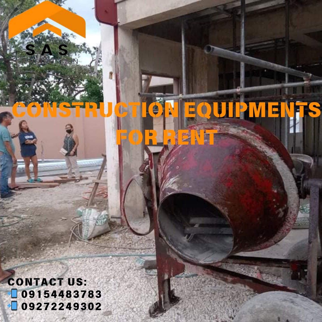 ONE BAGGER MIXER FOR RENT 💯 (Category: Construction Tools & Equipment) located in Minglanilla. Submitted by ajsas (Listing ID 1350929211, Image 2). Description: ⚒️ ONE BAGGER MIXER FOR RENT 💯💯 ⭕️ONE BAGGER MIXER ✅ 1200 per day ✅ 6500 per week ✅ 20k per month 👉ONE BAGGER MIXER + CONCRETE VIBRATOR PACKAGE ✅2000 per day ⭕️CONCRETE VIBRATOR ✅ 1200 per day ✅ 5500 per week ✅ 15k per month ⭕️PLATE COMPACTOR ✅ 1200 per day ✅ 6500 per week ⭕️CONCRETE 