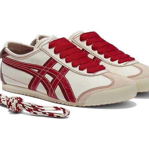 Onitsuka Shoes (Category: Sneakers) located in Cebu City. Submitted by declutterting (Listing ID 1350965692, Image 2). Description: Onitsuka Mexico 66a Cream Samba Brandnew Unisex US 7 25.5cm RFS: wrong size.