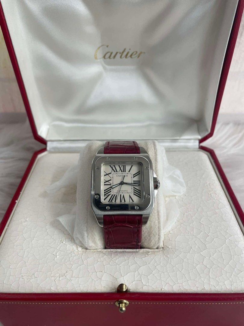 Original Cartier Santos Medium (Category: Luxury Watches) located in Paranaque City. Submitted by glenjonluxuryfinds2 (Listing ID 1350979328, Image 2). Description: With box only .