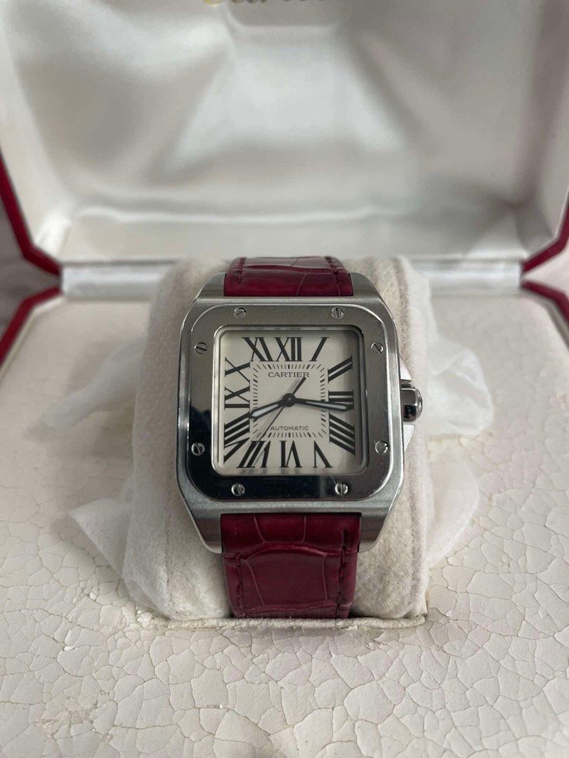 Original Cartier Santos Medium (Category: Luxury Watches) located in Paranaque City. Submitted by glenjonluxuryfinds2 (Listing ID 1350979328, Image 1). Description: With box only .