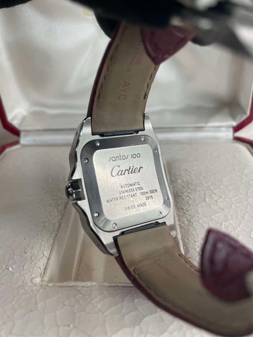 Original Cartier Santos Medium (Category: Luxury Watches) located in Paranaque City. Submitted by glenjonluxuryfinds2 (Listing ID 1350979328, Image 3). Description: With box only .