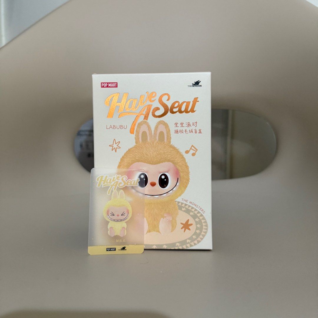 Pop Mart Have a Seat - Sisi (Category: Designer & Blind Box Toys) located in Quezon City. Submitted by _lrsbl (Listing ID 1351005352, Image 1). Description: sealed foil.