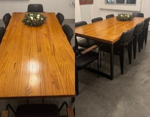 Solid Wood Dining Table (Category: Tables & Sets) located in Singapore. Submitted by colourfulpaint (Listing ID 1351034164, Image 1). Description: Hi Selling off ONLY the table due to too big for my family. only table and will dismantle the table for your easy pick up. pls arrange your own pick up. (IGNORE THE DELIVERY CHARGES BELOW.).