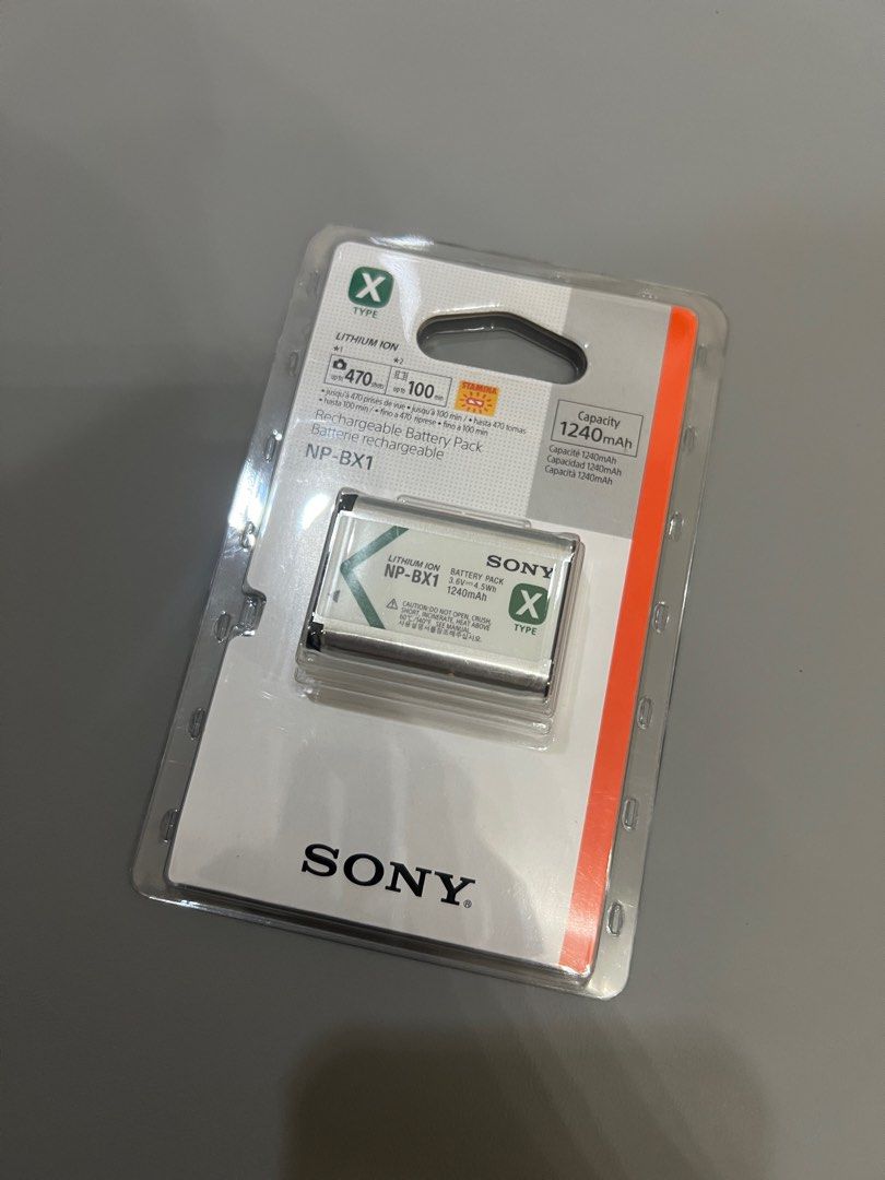 Sony NP-BX1 Battery (Brand New) (Category: Batteries & Chargers) located in Manila. Submitted by estai (Listing ID 1351074441, Image 2). Description: Brand New Sony Battery NP-BX1 .