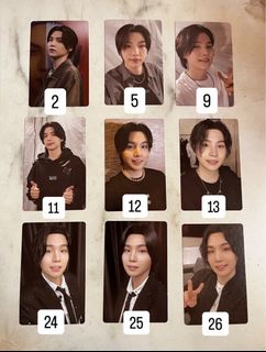 BTS SUGA Agust D D DAY Official Photocard Postcard Weverse POB PVC
