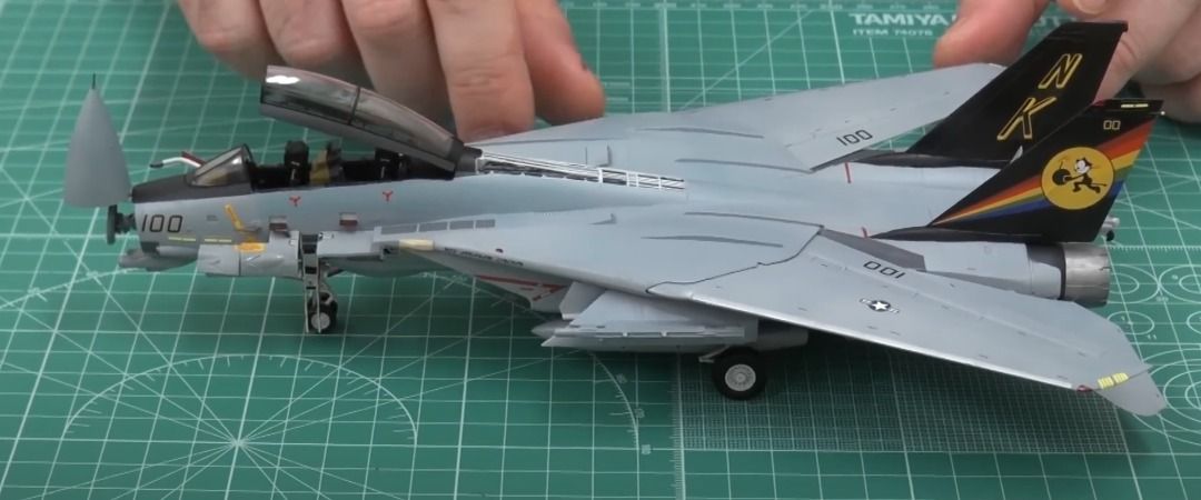 1/72 飛機模型 FineMolds 1/72 F-14D Tomcat / Model Graphix combo kit (All 3 ...