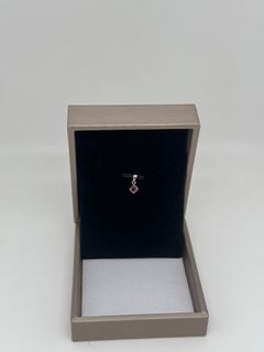 18K 白金 0.31ct 紫鑽石吊墜 [P199]64229675939969110