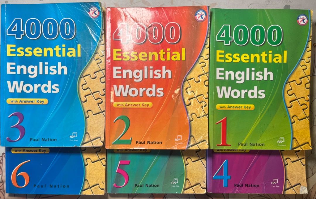 4000 Essential English Words (vocabulary, reading comprehension ...