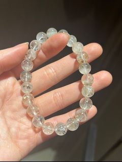 全新罕有 油膽閃靈鑽水晶手串64191062077186110