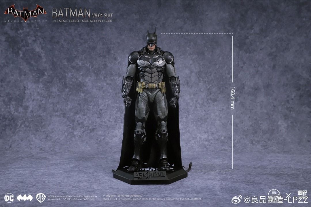 🔥 圓野文化x 良品製造LPZZ 1/12 Batman Arkham Knight 蝙蝠俠阿卡漢
